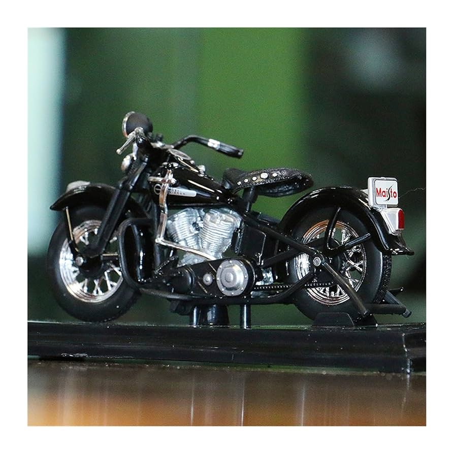 1/18に適合する用1948 FLパンヘッドレトロダイキャストモデル